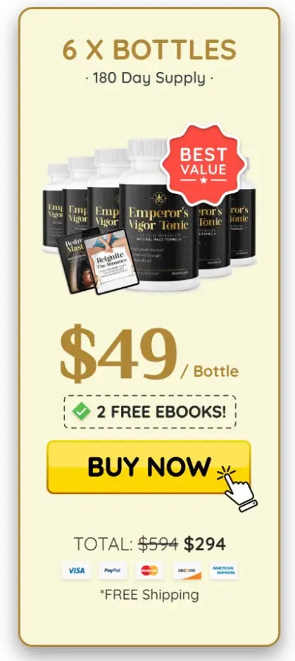 emperor's vigor tonic 6 bottles buying option